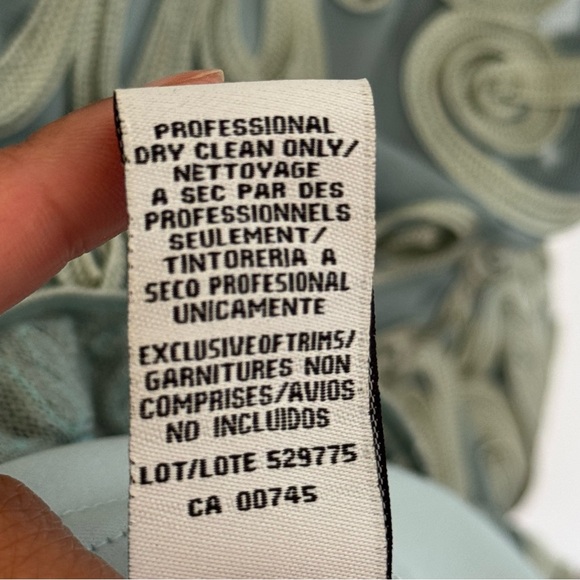 JS Collections Soutache Mermaid Midi Dress Size 2 - Picture 13 of 14